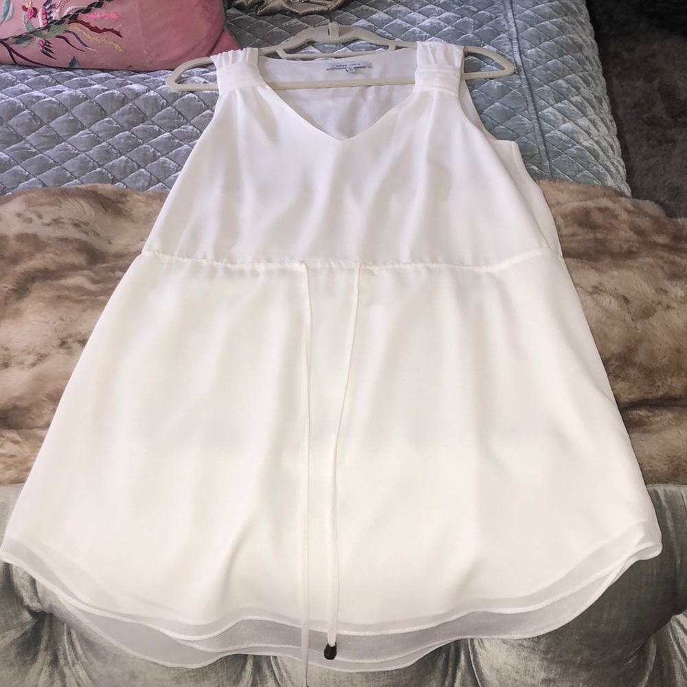 White Tank Top Dress